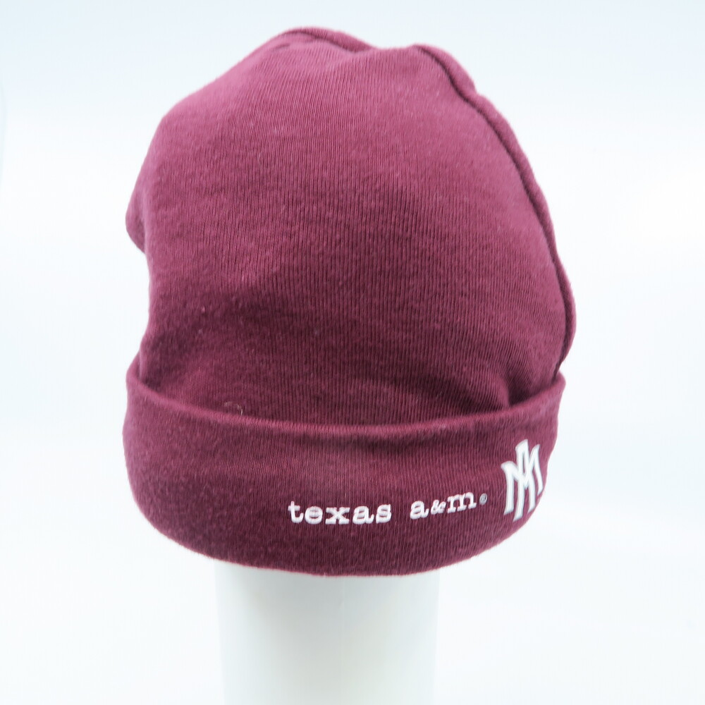 Unknown Brand Unisex Maroon Hat size: 6-9 Months